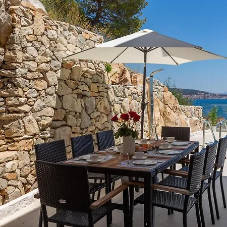 Adria View With Heated Pool Ii Villa Trogir